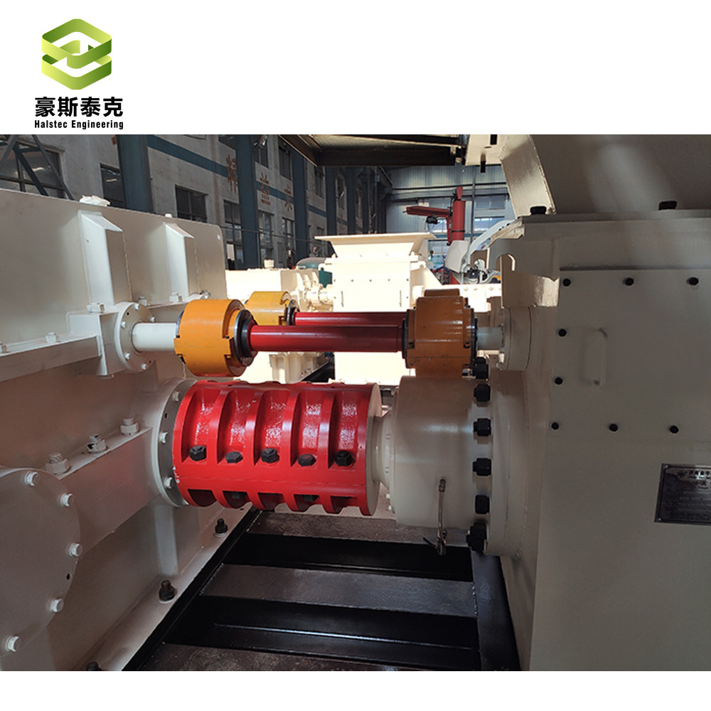 Double Stage Vacuum clay brick making machine Fully Auto