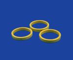 Anti-dirty Alumina Ceramic Parts Welding Equipment , Alumina Ceramic Ring