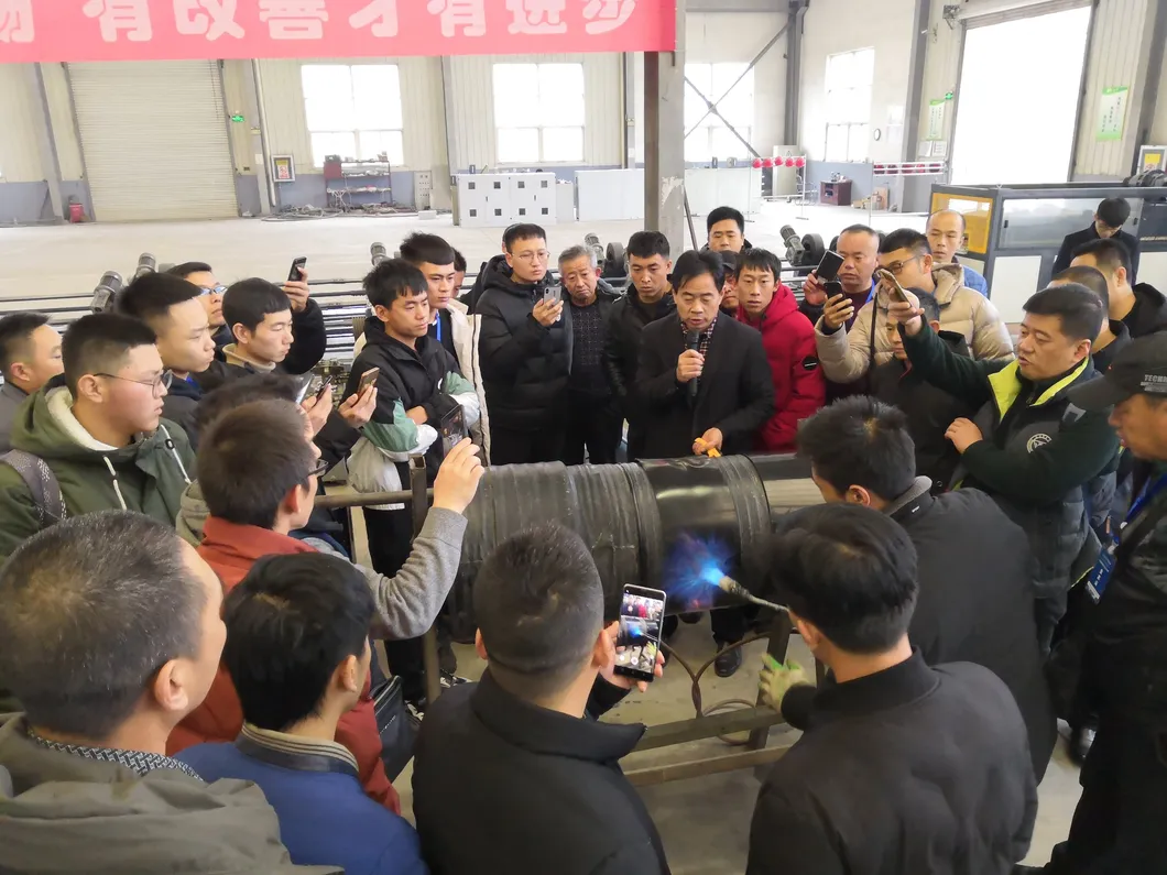 HDPE PP Double Wall Corrugated Pipe Extrusion Line