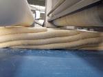 ZKSD900 Auto. pastry lamination line with 2 sets of auto.freezers on the ground