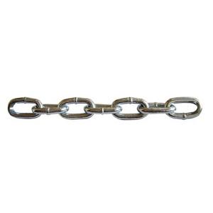 China Durable G30 Electro Galvanised Welded Chain DIN5685c Long Link Chain DIN5685A Standard wholesale