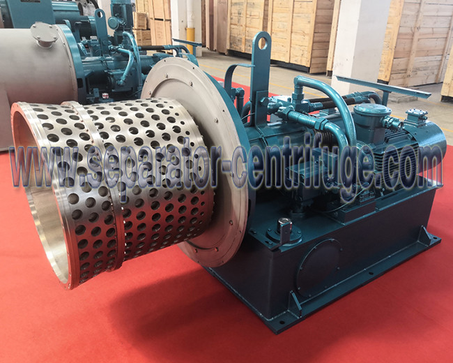 Salt Separation Centrifuge / 2 Stage Pusher Centrifuge For Salt Dewatering