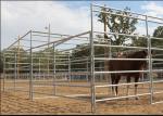 Powder Coated Galvanized Cattle Corral Panels Good Oxidation Resistance
