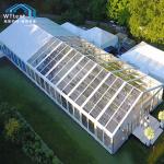 Outdoor Wedding Party Tent PVC Transparent Fabric For Exhibition Events