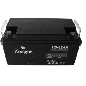 China Home 12v 65ah Gel Type Solar Battery Deep Cycle Battery For Ups Street Light wholesale