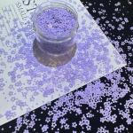 Polyester Plum Blossom Flowers Nail Art Glitter Sequins Acrylic Powder Star
