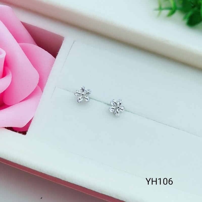 2018 New Style stud earrings Beautiful Silver Earrings For Women YH106