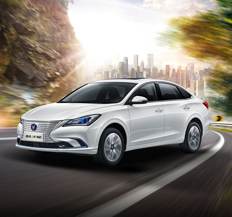 Energy Vehicle Changan EADO EV460 2023 with 401km Pure Electric Range 145km/h High Speed Ternary Lithium Ion Battery