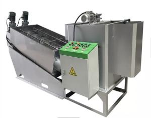 China 24kg/H Volute Dewatering Screw Press Machine SEW Motor wholesale