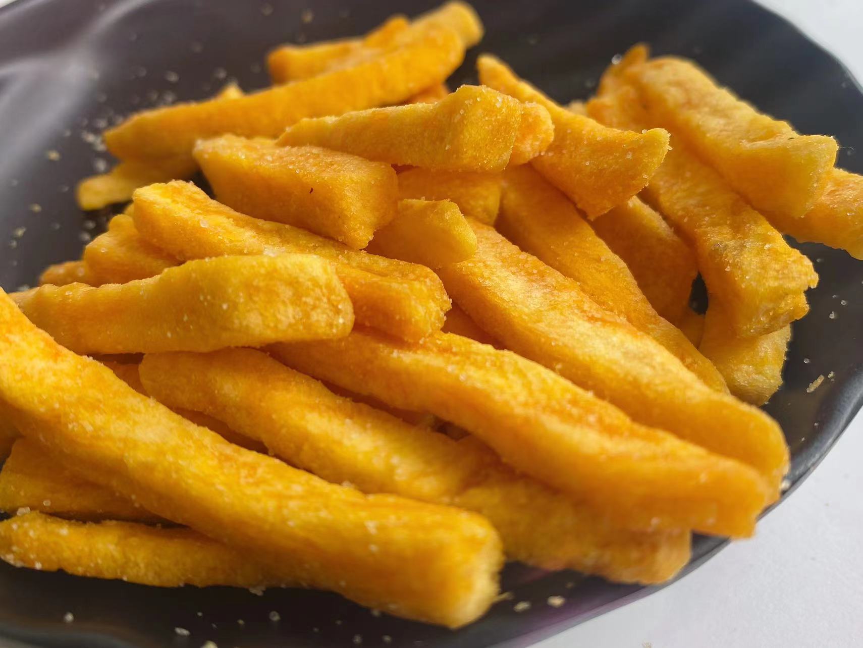 OEM Package Vacuum Fried Fruit & Vegetable VF Dried Sweet Potato Strips Healthy Snack