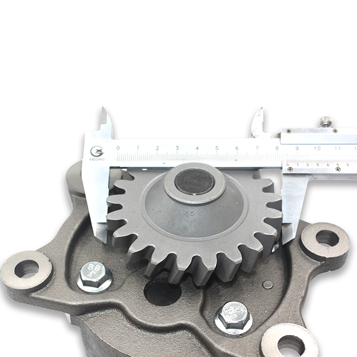 Aluminum Heavy Truck Machinery Parts Construction Excavator 6D125 Engine Oil Pump for Komatsu PC400-7 Hydraulic Pump Tested