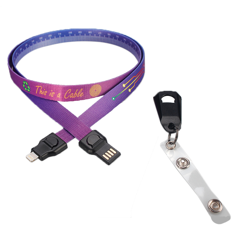 Multifunction Apple Phone Lightning Cable Charging Cable  USB A Male To Lightning Features Scale&Hang things 850mm
