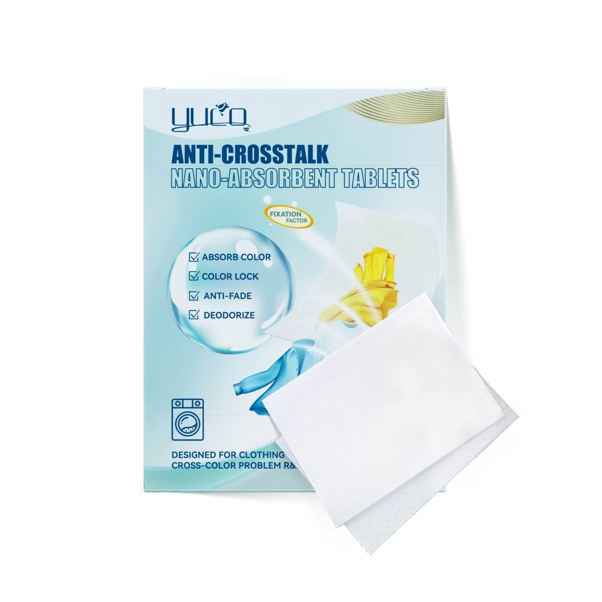 Clothes Color Grabber Laundry Sheets Customized With Long Lasting Scent