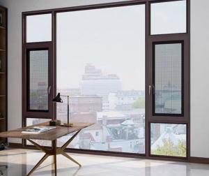 China Sturdy Aluminum Tilt Turn Windows With Insulating Profiles And Corrosion Resistance wholesale