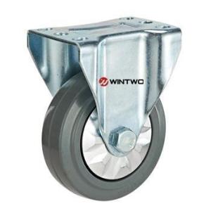 China Elastic TPR side brake castor wholesale