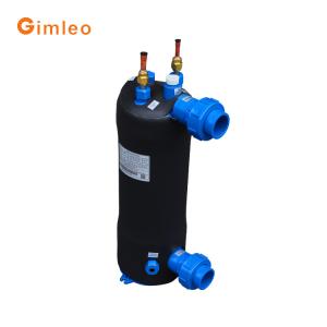 China Gimleo Titanium Evaporator Heat Exchanger 2.5KW 1 Year Warranty wholesale