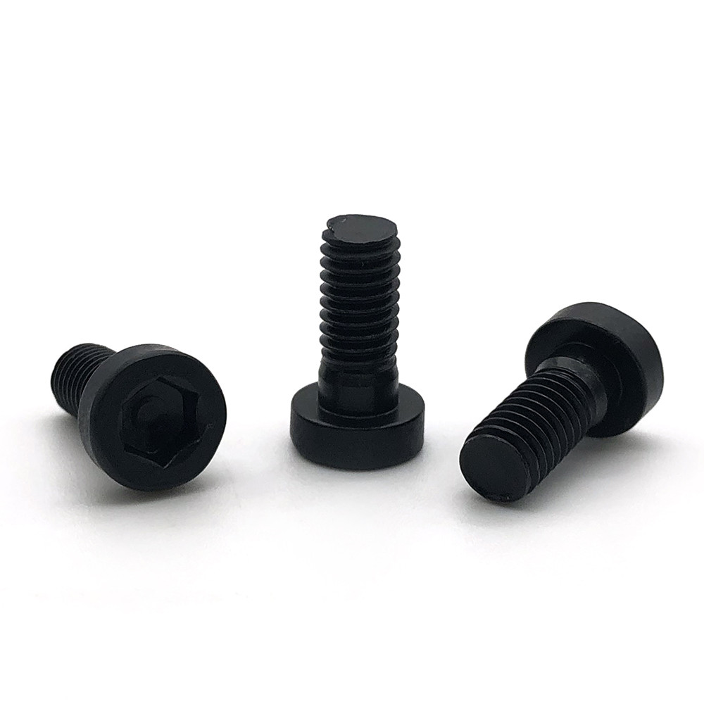 DIN912 Black Fine Thread Grade 12.9 Carbon Steel M3 M4 M8 Hexagon Socket Head Cap Screws