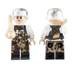 WW2 military weapon panzerfaus rocket soldier action winter German mini figure
