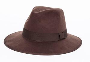 China Felt Fedora Brown wholesale