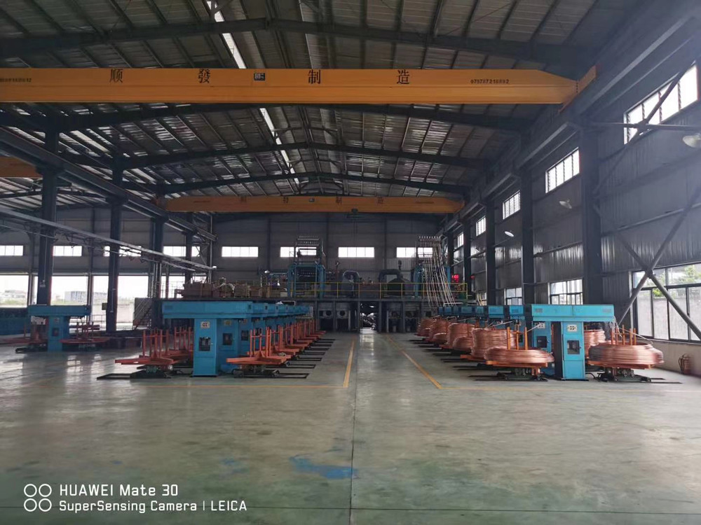 Copper Oven Upward Oxygenfree Copper Rod Continuous Casting Machine