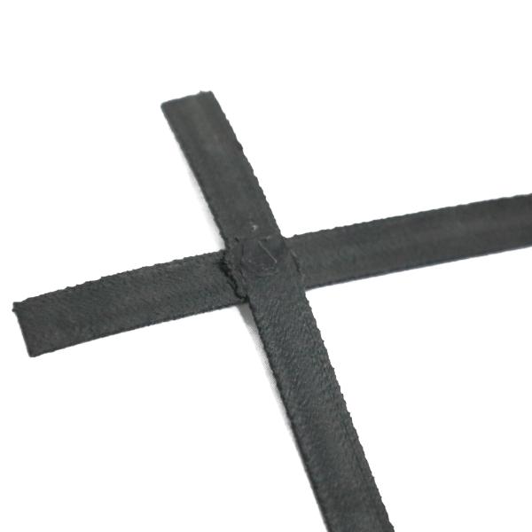 Building Material Steel Plastic Geogrid 50kn Tensile Strength Steel Plastic