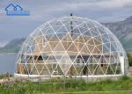 Steel Transparent Exhibition Dome Tent Watreproof For Canopy Events Sportz Dome