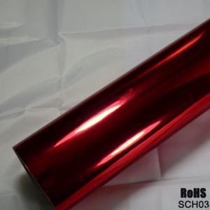 China Gloss pink Chrome Car Vinyl Wrap with Removable Acrylic Adhesive wholesale