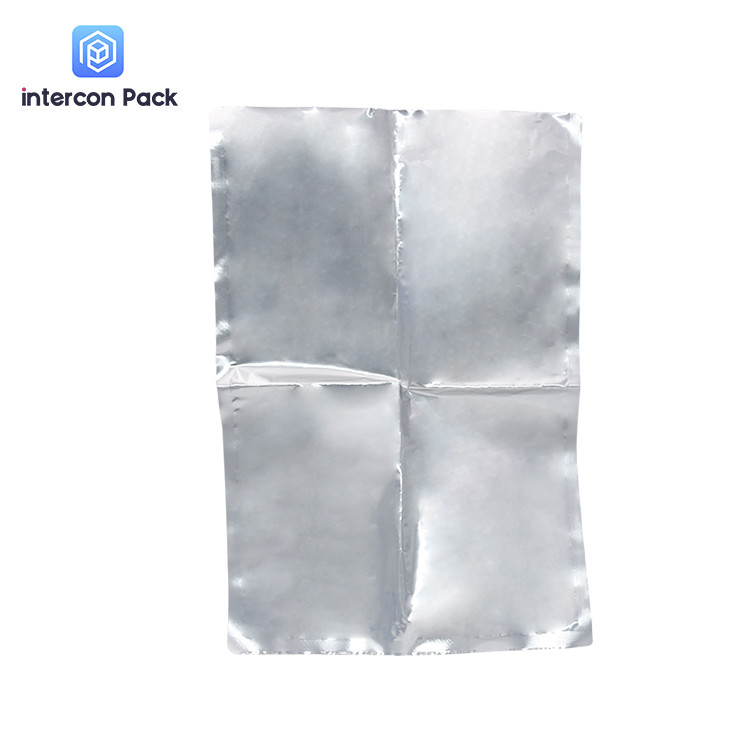Three Side Sealing Aluminum Foil Pouches Gravure printing For Food