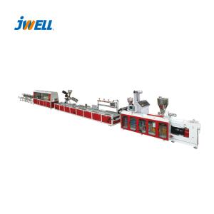China Jwell high efficiency window cover lines PVC profile extrusion line wholesale