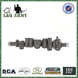 China tactical police duty belt with pouches wholesale