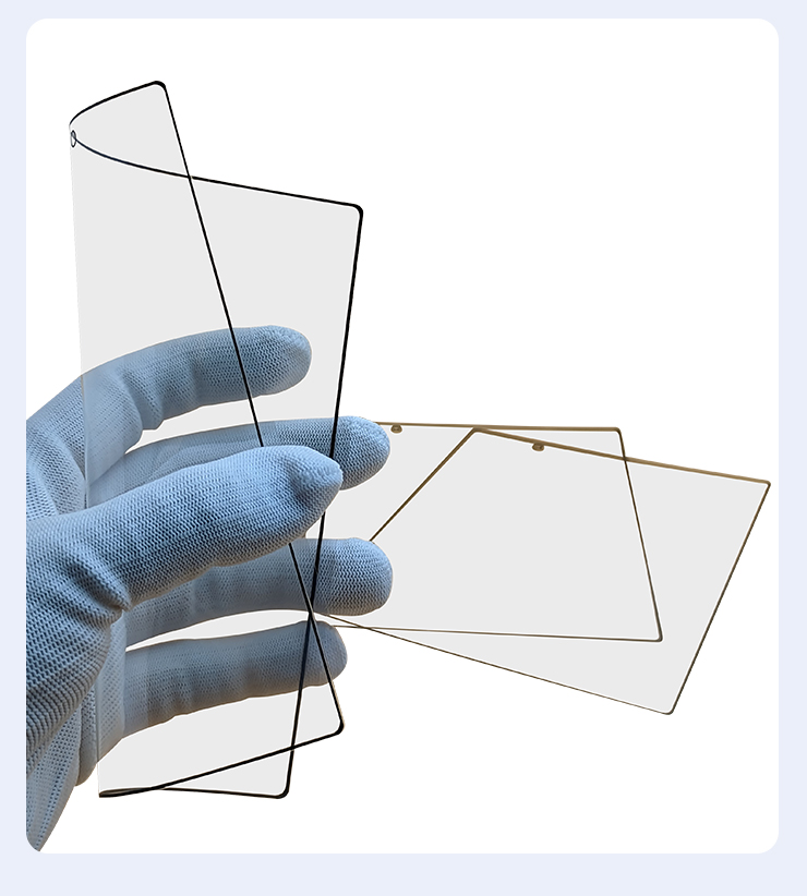 Direct 2-in-1 Glass With Oca for Samsung W21 and Z Fold2 F9160 Front Outer Glass Oca