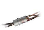 380 VAC Fiber Optic Rotary Joint , Video Slip Ring For Data Transmission