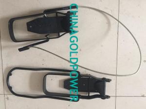 China Black Powder Metal Fence Accessories Adjustable Gate Closer Corrosion Resistant wholesale