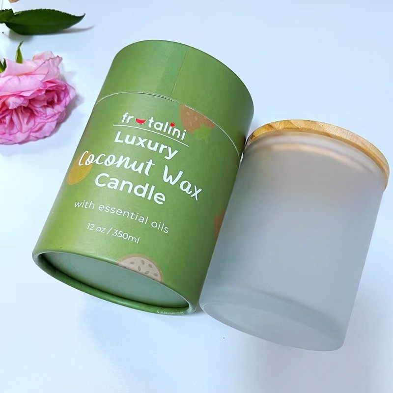 Perfume Candle Fragrance Cylindrical Paper Tube Packaging Customized Logo Accepted Solution