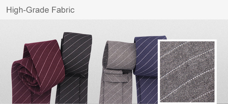 Regular Skinny Navy Silk Neckties for Men Direct Manufacture Custom Neck Tie 6/7/8cm