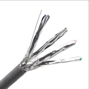 China 10Gigabit 4Pair Twisted Copper CAT7 LAN Cable LSZH PVC wholesale