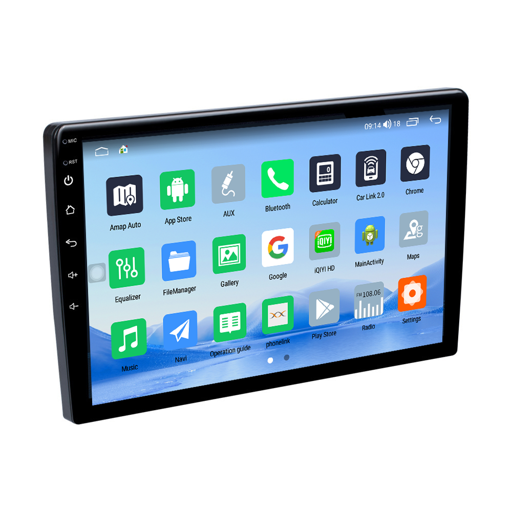 Android 12 CarPlay 9/10/13'' QLED Screen 2DIN Car Radio for Universal Car Fitment