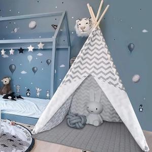China Wood Pole A Frame 180*165cm Canvas Teepee Tent wholesale