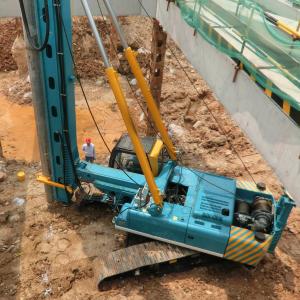 China 60KJ 30m Depth 400mm Dia Hydraulic Piling Rig wholesale