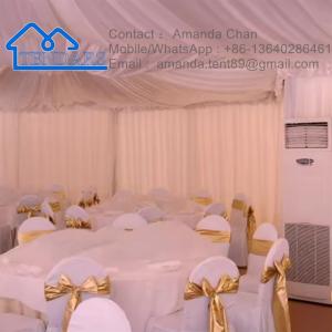 China Factory Aluminum Alloy Heavy Duty Marquee Tent Clear Roof Party Tents For Events Outdoor wholesale