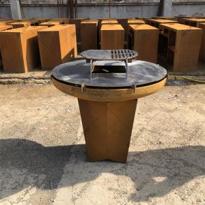 China Wood Burning Garden Metal Brasero Steel BBQ Grill wholesale