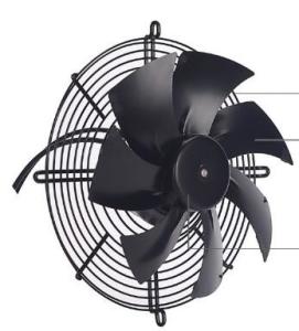 China High Speed EC Axial Fan / Squirrel Cage Blower Fan For Cooling CE Certified wholesale