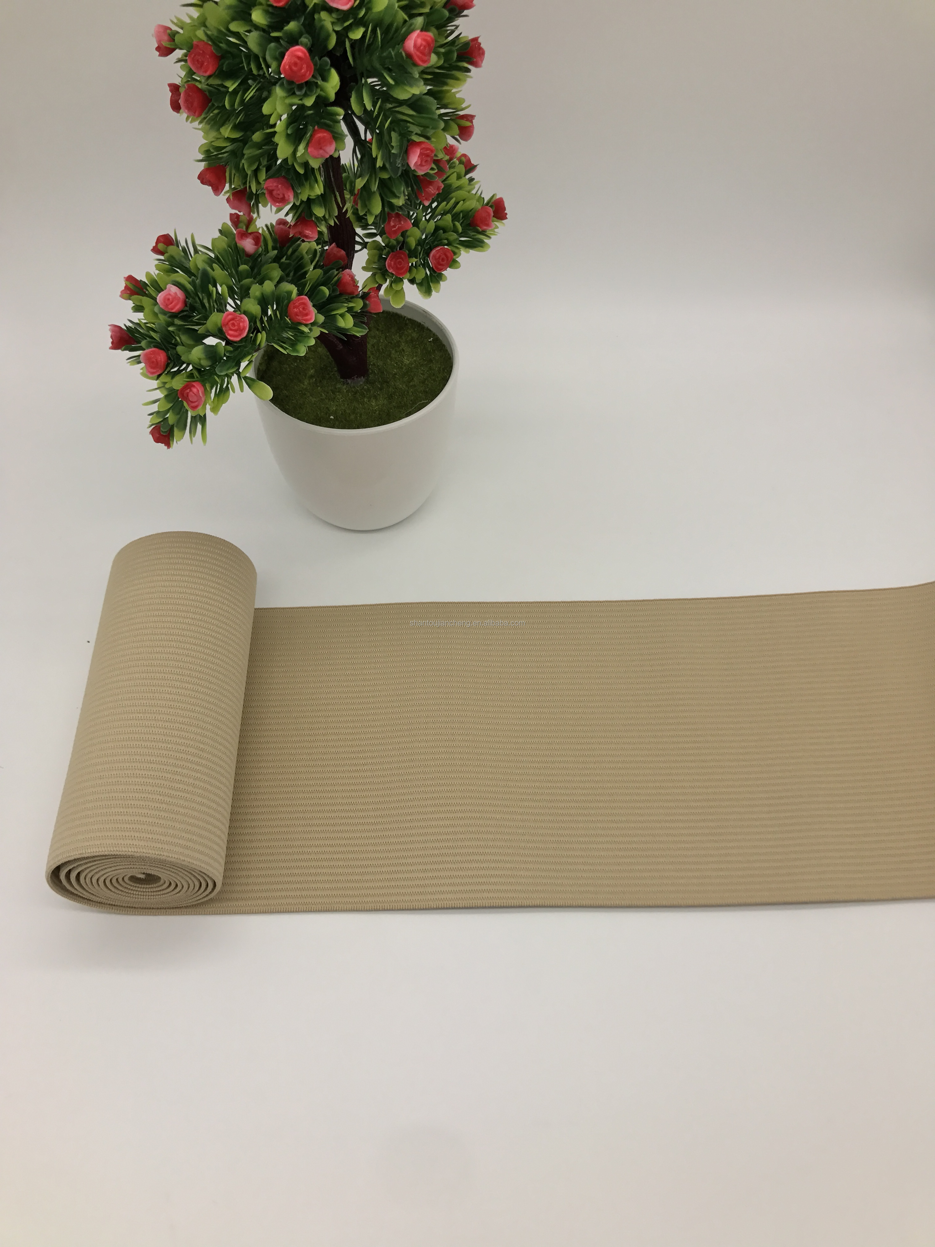 150mm Polyester Rubber Elastic Band High Strength Elastic Band Underwear Waistband Bellyband Shoes Webbing Garment Bags