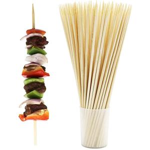 China FDA Approved 4Inch Bamboo BBQ Skewers Stick In Bulk -100pcs wholesale