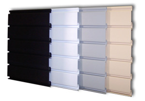 Slatwall Pvc Panels Insert For Store Exterior Interior Decoration