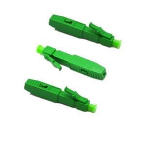 China Field Mountable APC 50N Single Mode Fiber Lc Connector wholesale