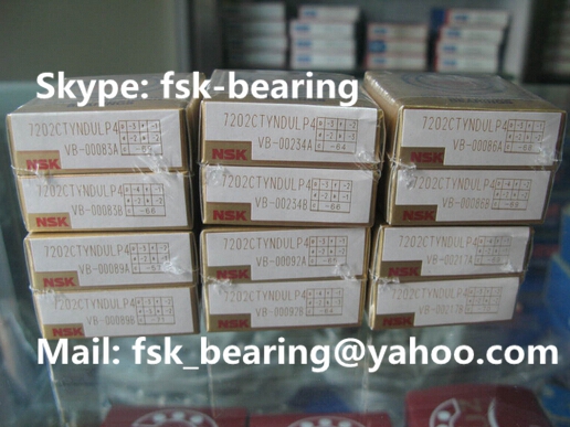 High Speed Angular Contact Ball Bearing NSK 7202CTYNDULP4