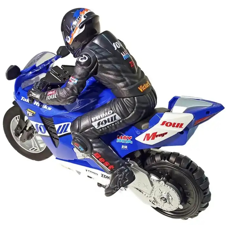 Christmas Gifts Stunt RC Motorcycle with 360 Degree Balancing and 60M Remote Distance