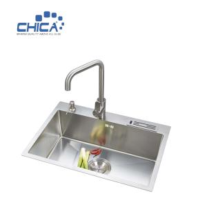 China Handmade House Single Bowl Kitchen Sinks Stainless Steel Kitchen Sinks For Farmhouse wholesale