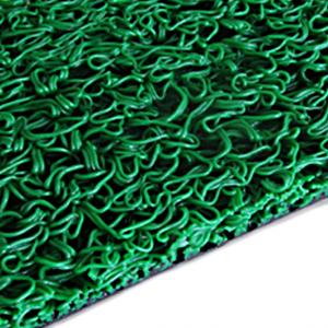 China Vinyl Loop Anti Slip Safety Mat 12mm Thick Backed PVC Coil Mat wholesale